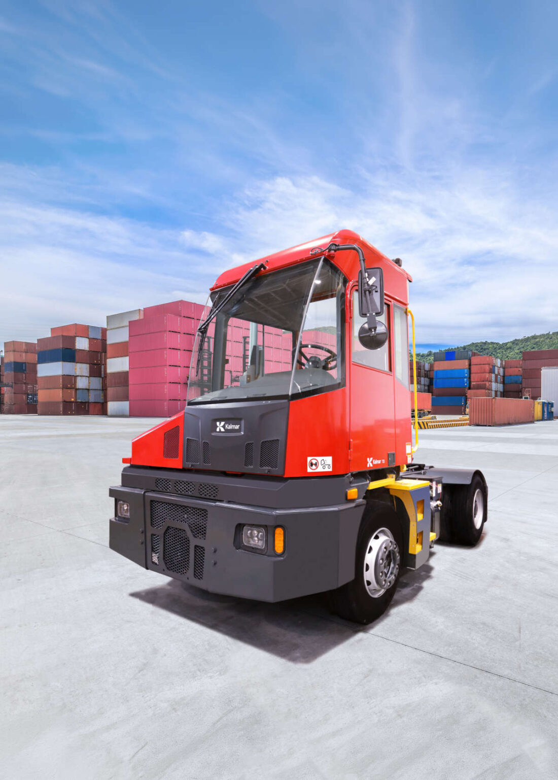 Kalmar Face New Face of Kalmar's T2i Terminal Tractor Launched in Shanghai - Port Gear