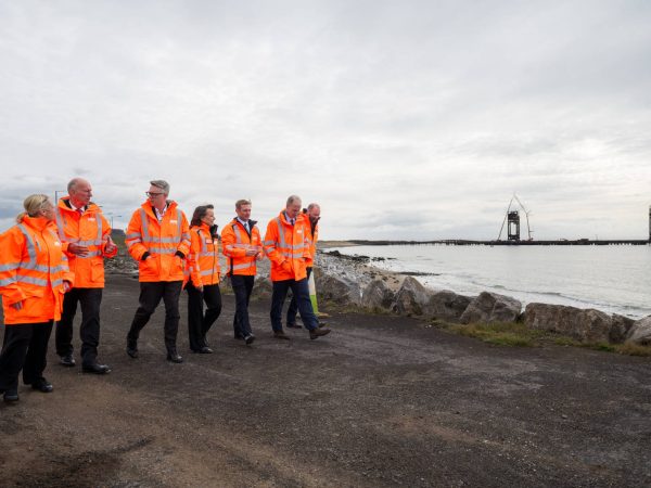 26.03.26 - Michael Shanks MP Minister for Energy in the Department for Energy Security and Net Zero and Jo Stevens MP Secretary of State for Wales visit ABP Port Talbot -